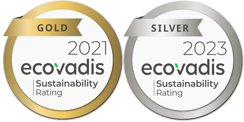 Ecovadis gold logo 2021