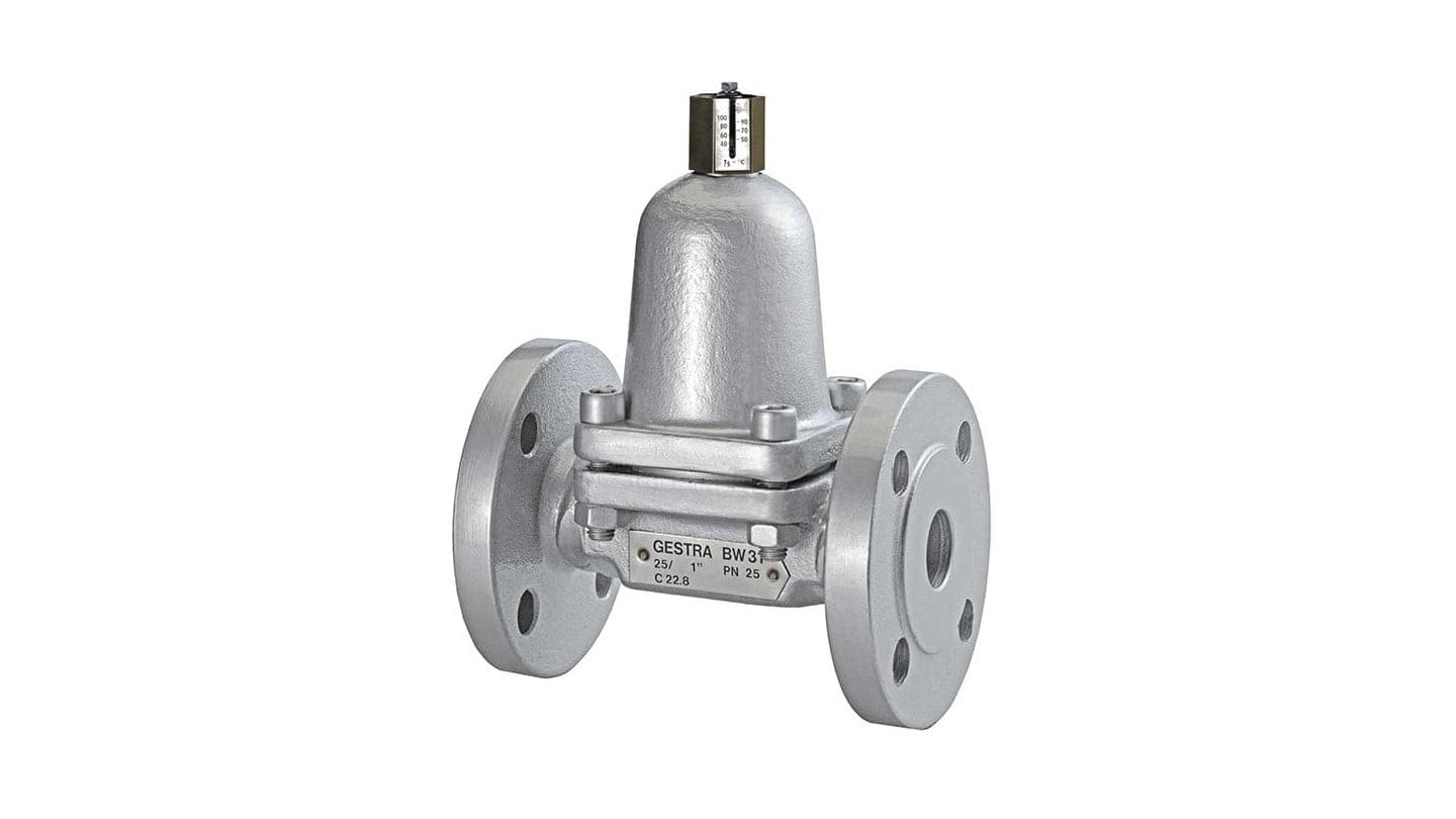 Return temperature control valve