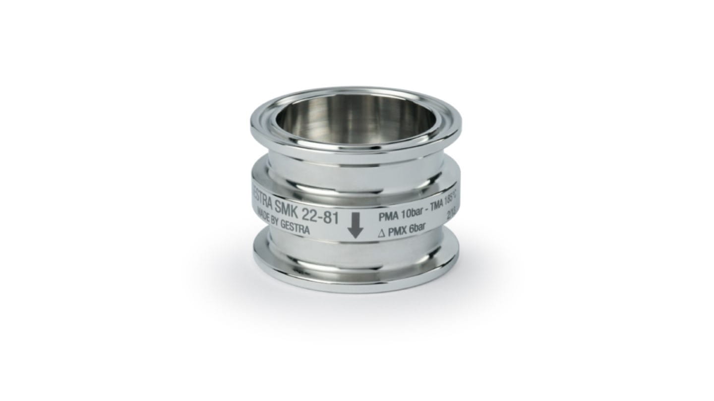 SMK thermostatic steam traps for SIP & CIP processes | UK