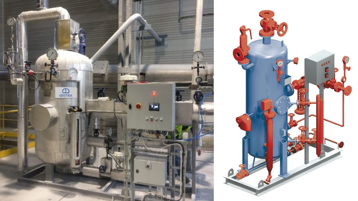 Stacja redukcyjno-schladzajaca GESTRA typ KD13