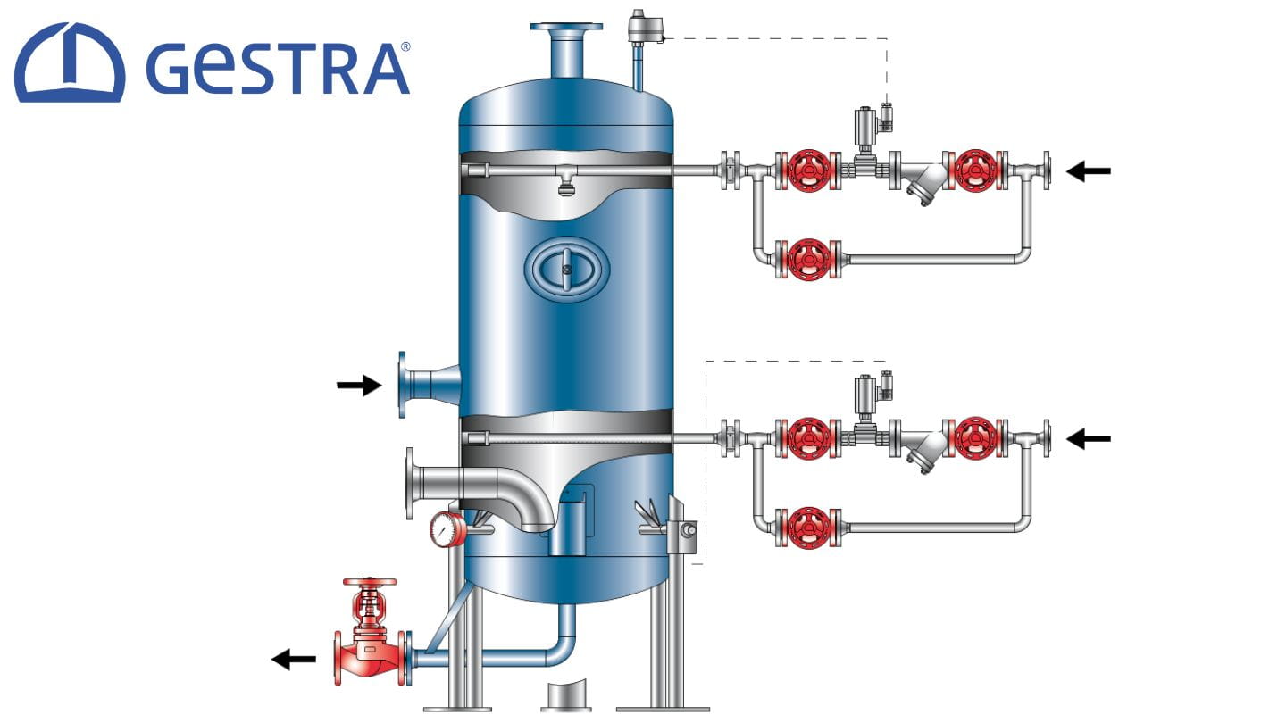 Schladzacz mieszajacy odsolin i odmulin
